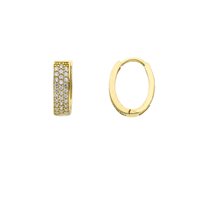 Orecchini Gioielleria Dossena  Donna in Oro giallo Zircone 280415 SONGA - 280415 SONGA